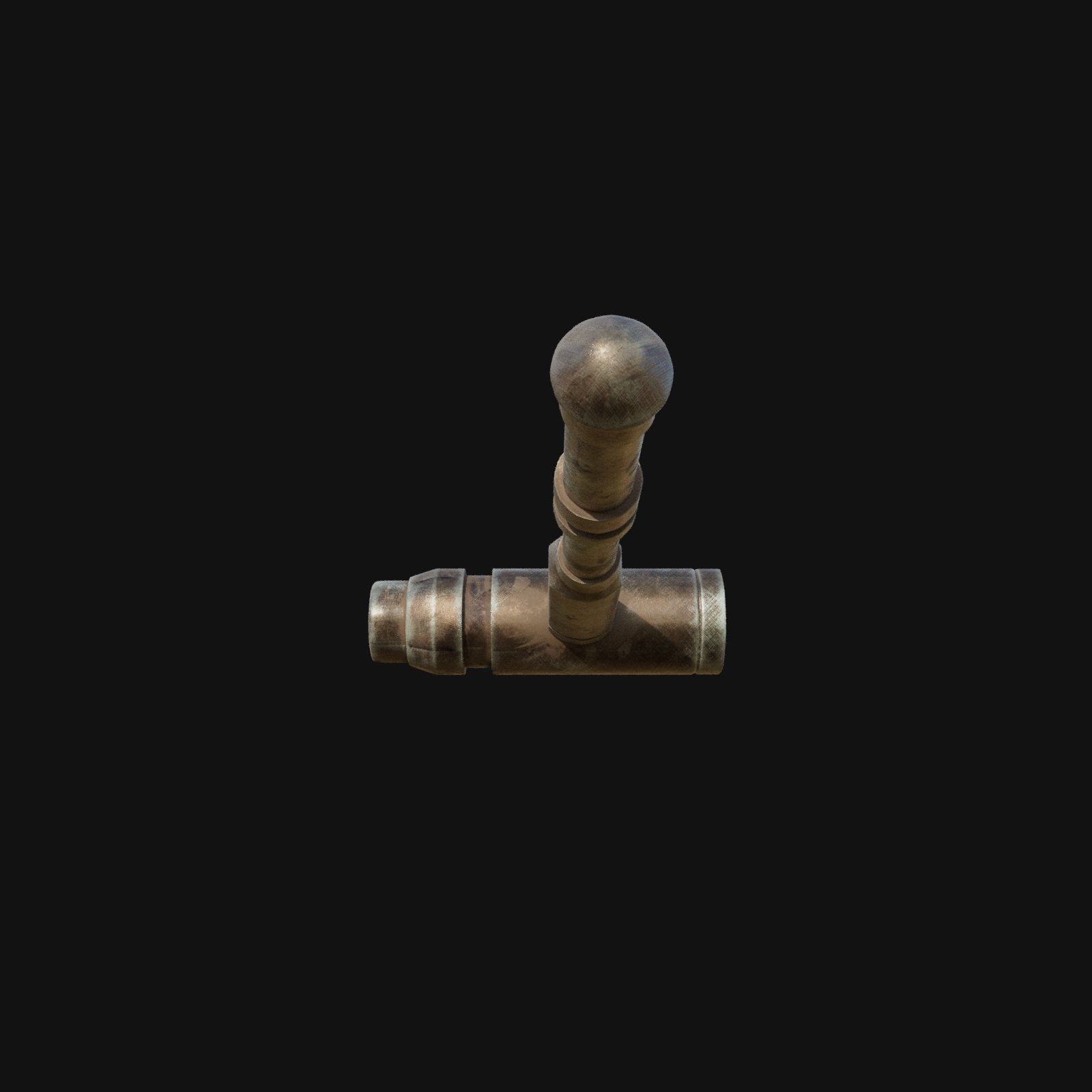 Heavy Duty Demolition Tool 3D Model of Jackhammer 3D model_9