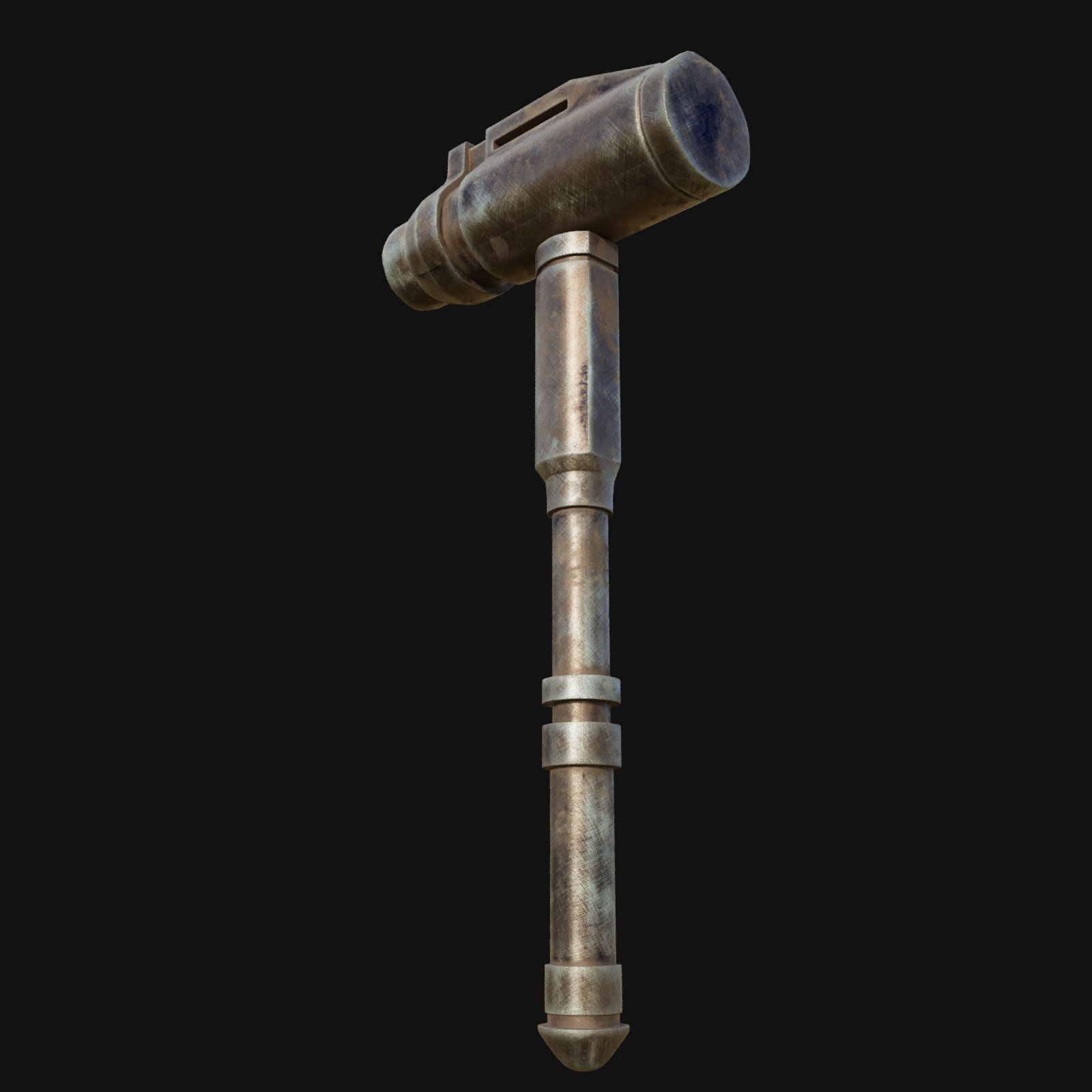 Heavy Duty Demolition Tool 3D Model of Jackhammer 3D model_5