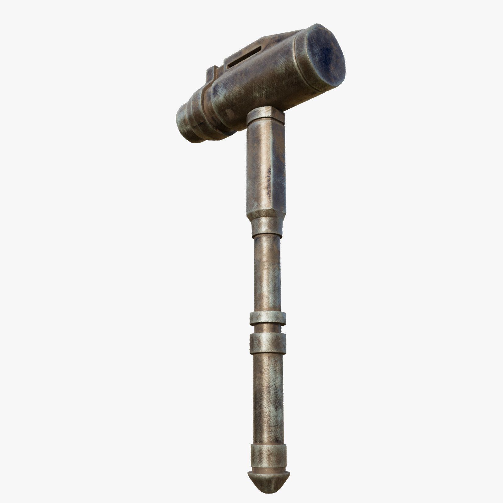 Heavy Duty Demolition Tool 3D Model of Jackhammer 3D model_6