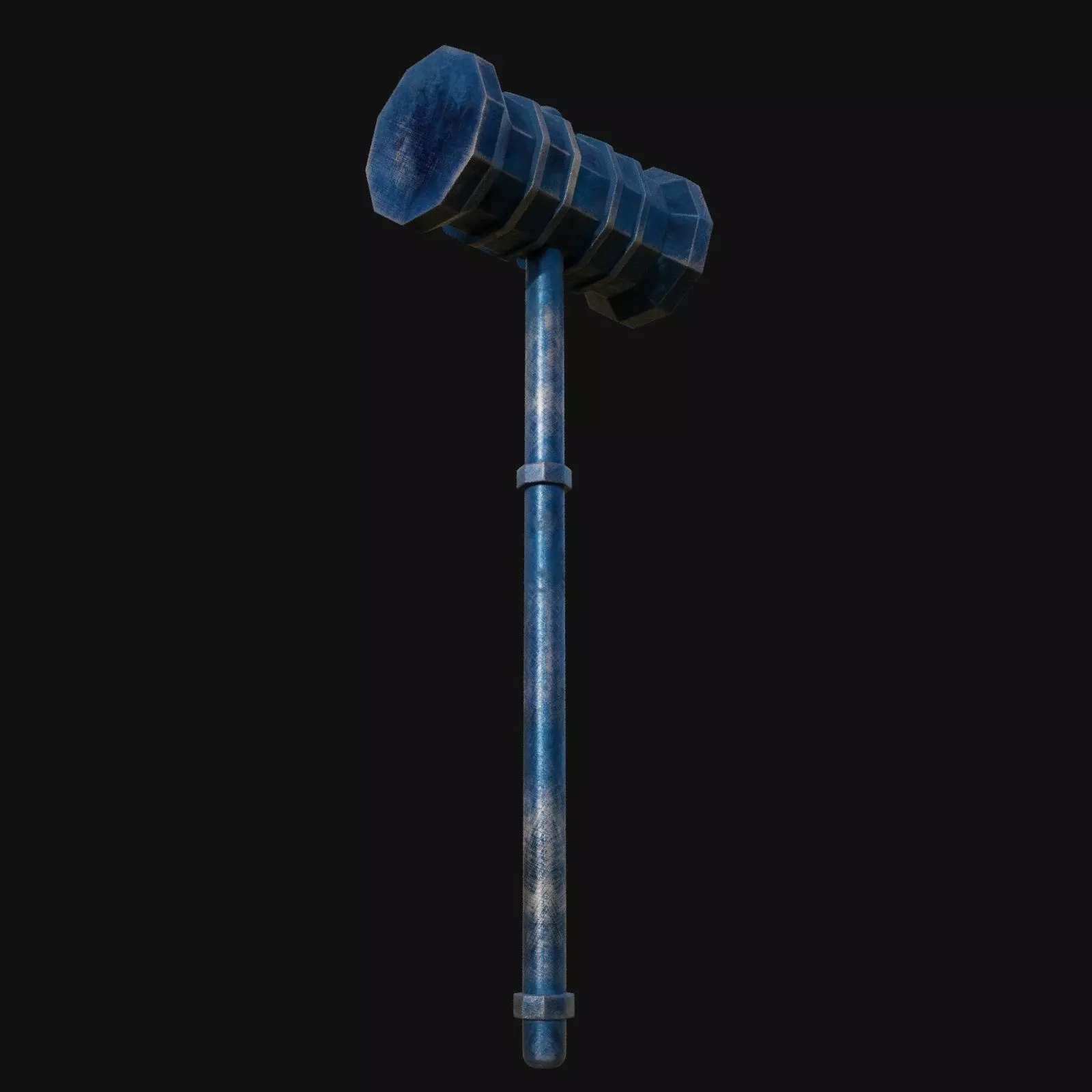 Precision in Stonemasonry 3D Model of Stonemasons Hammer 3D model_0