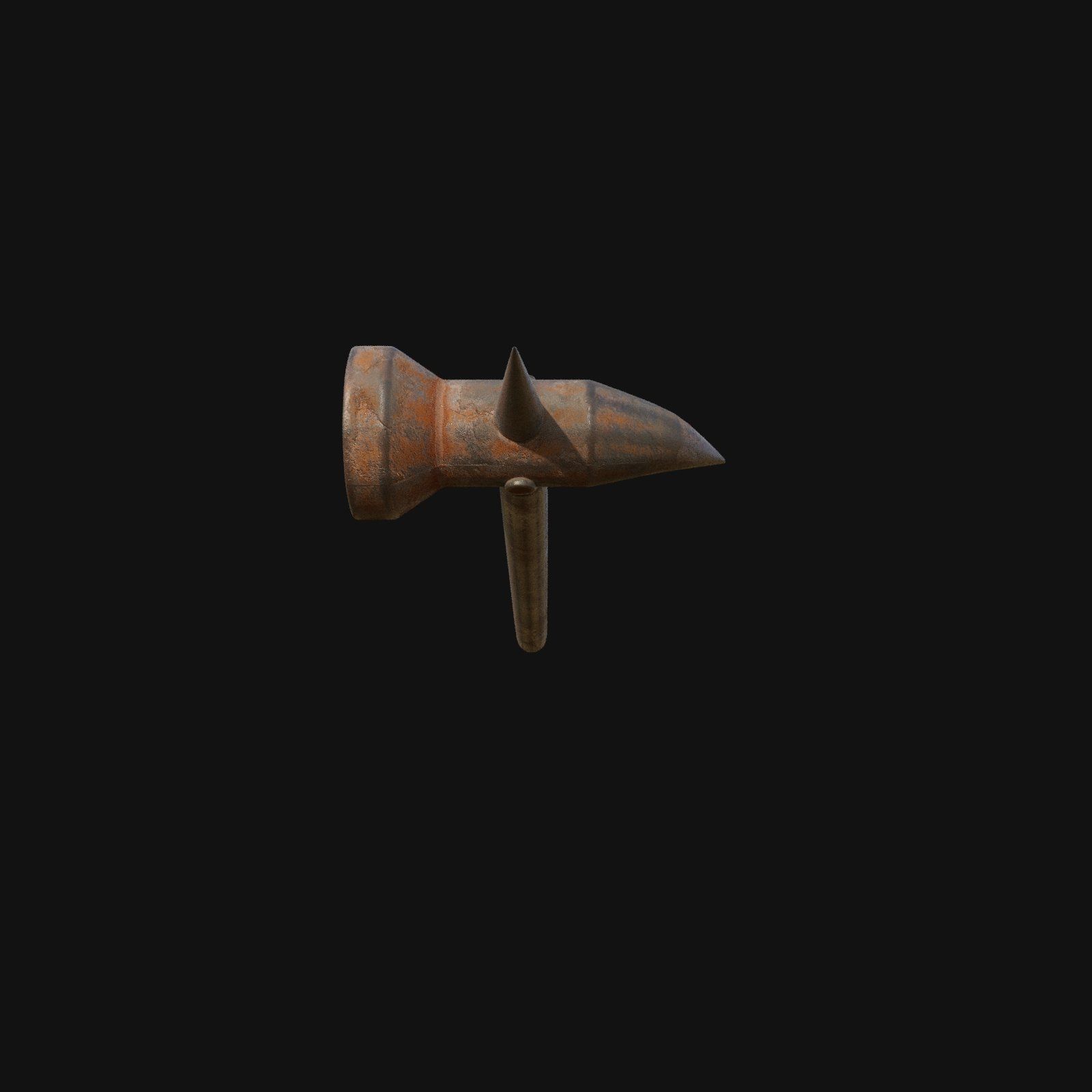 Gentle Yet Effective 3D Model of Soft Faced Hammer 3D model_3