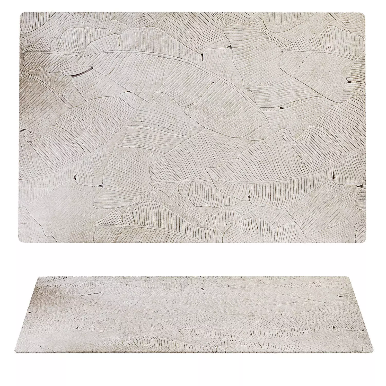 Palm Leaf RUG 3D model