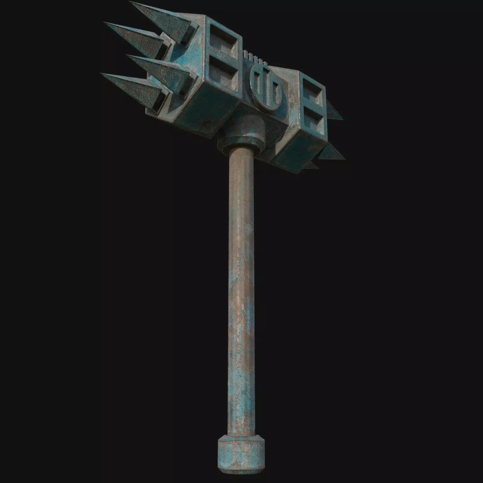 Dual Functionality 3D Model of Double Faced Hammer 3D model_0
