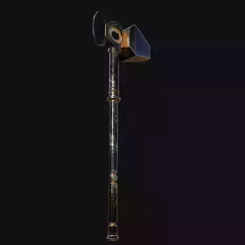 Compact Yet Powerful 3D Model of Tack Hammer