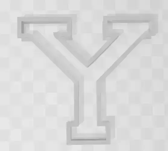 3D MODEL CUTTER LETTER Y