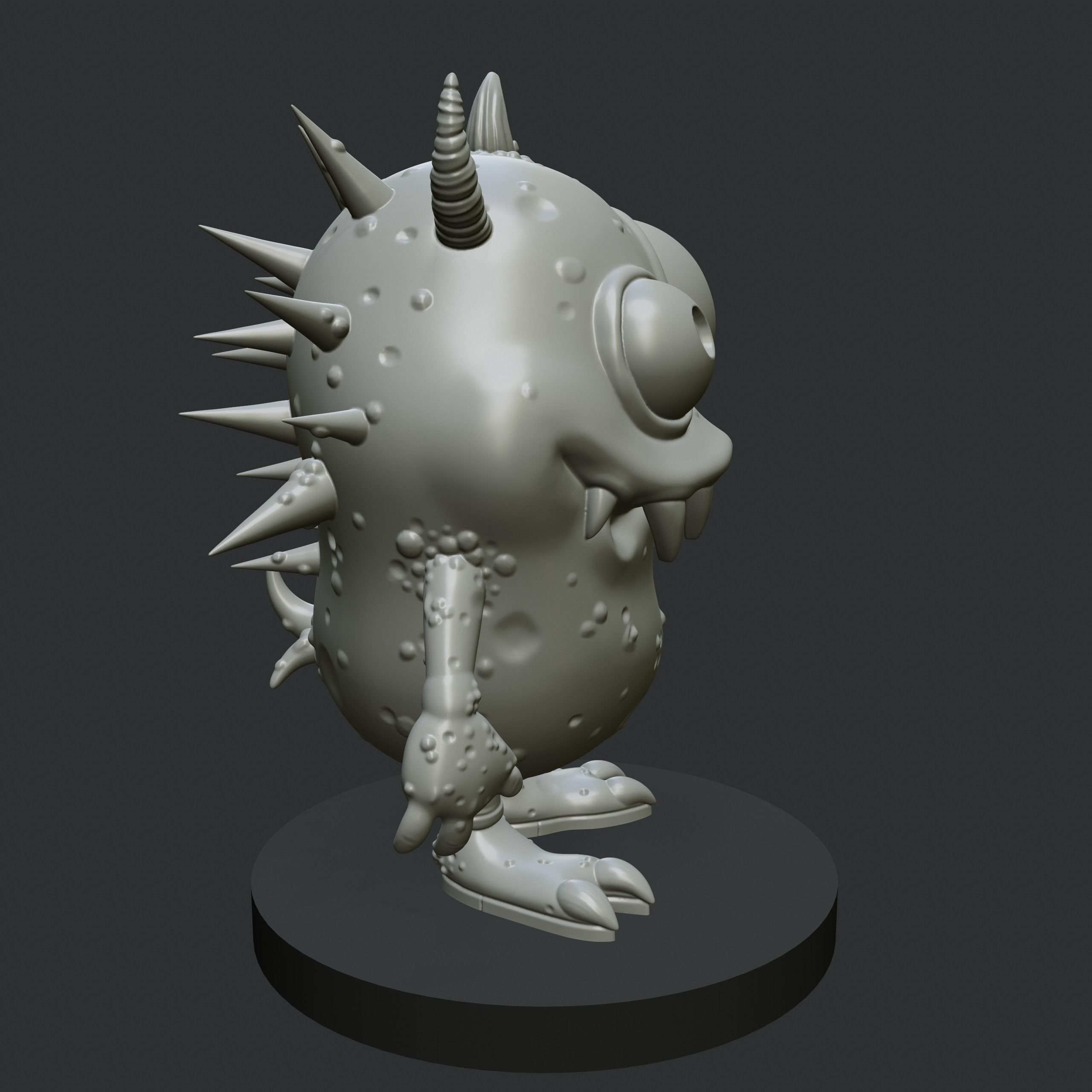 Mossy  3D print model_4