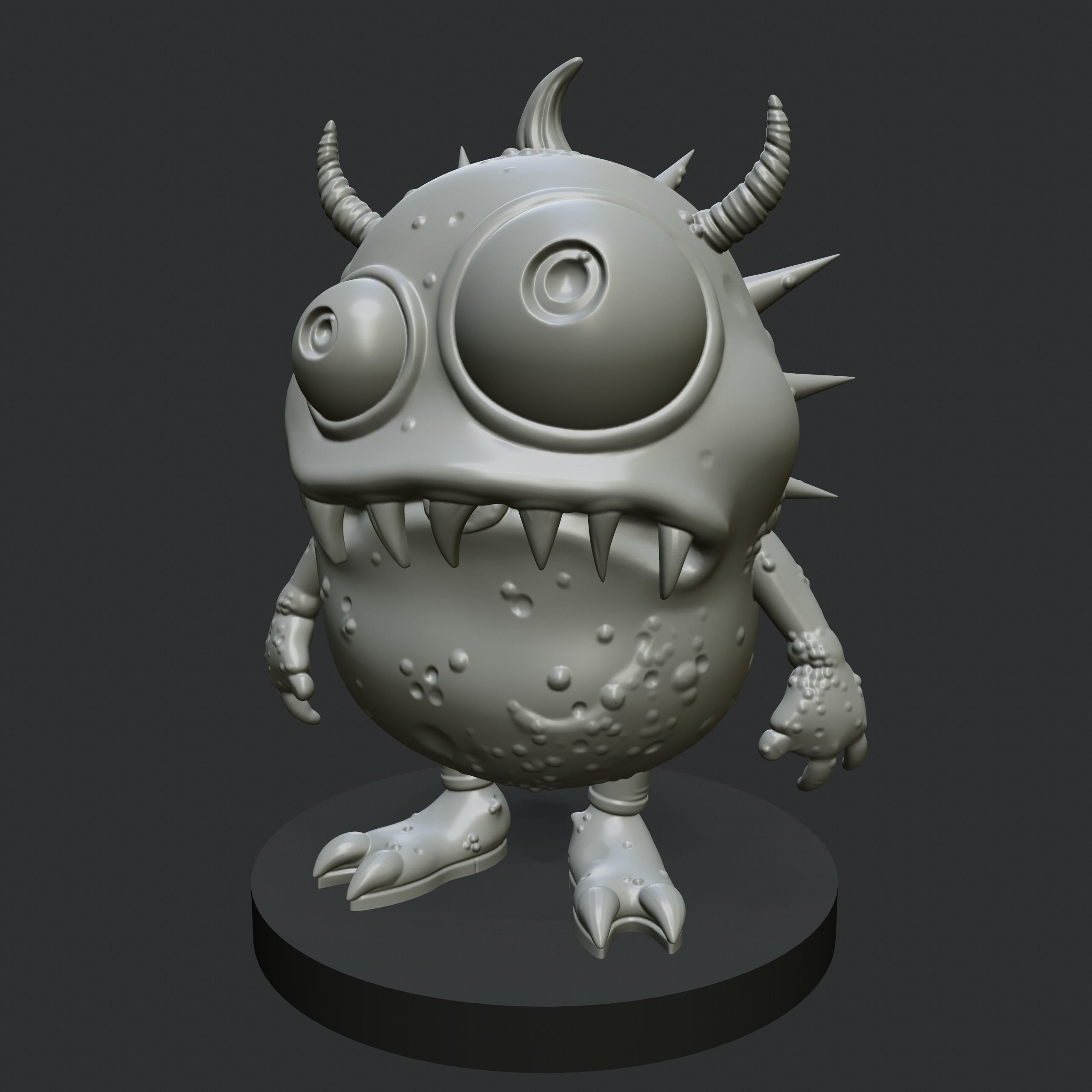Mossy  3D print model_2