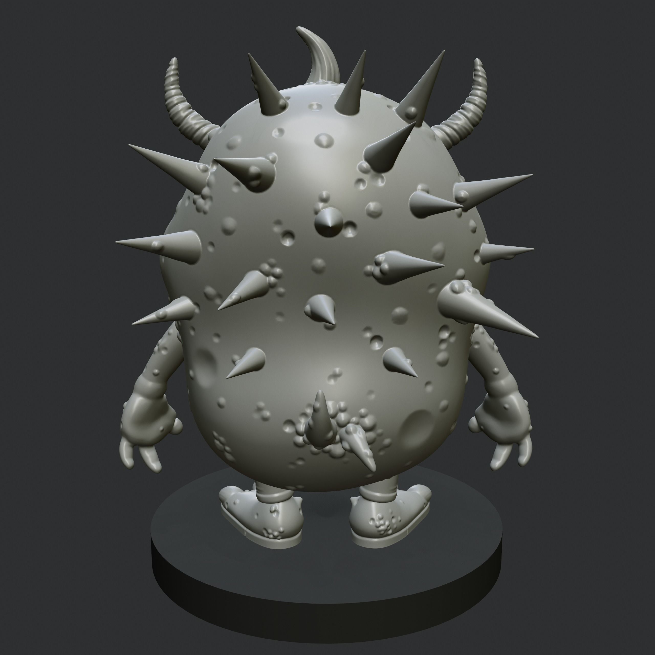 Mossy  3D print model_3