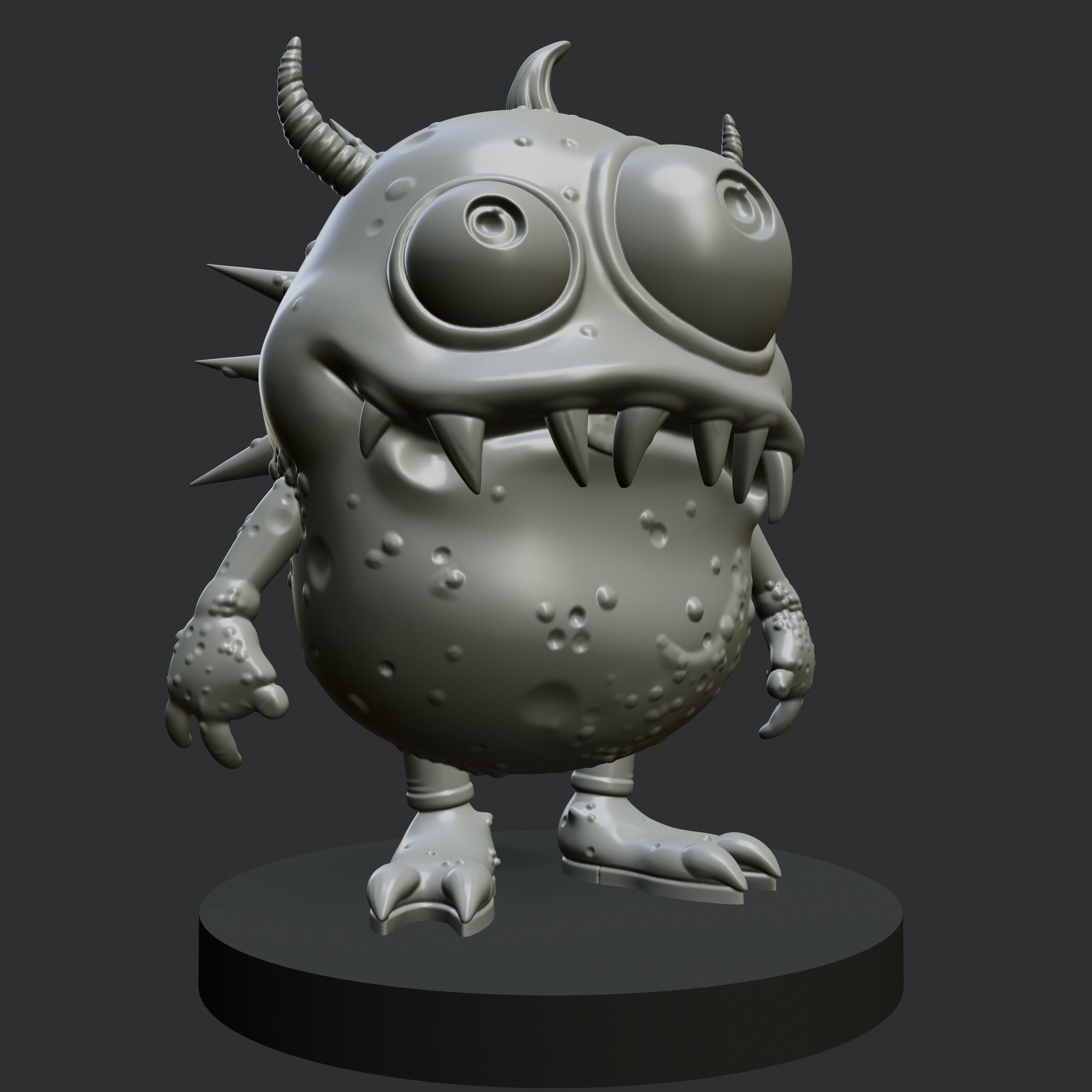 Mossy  3D print model_7