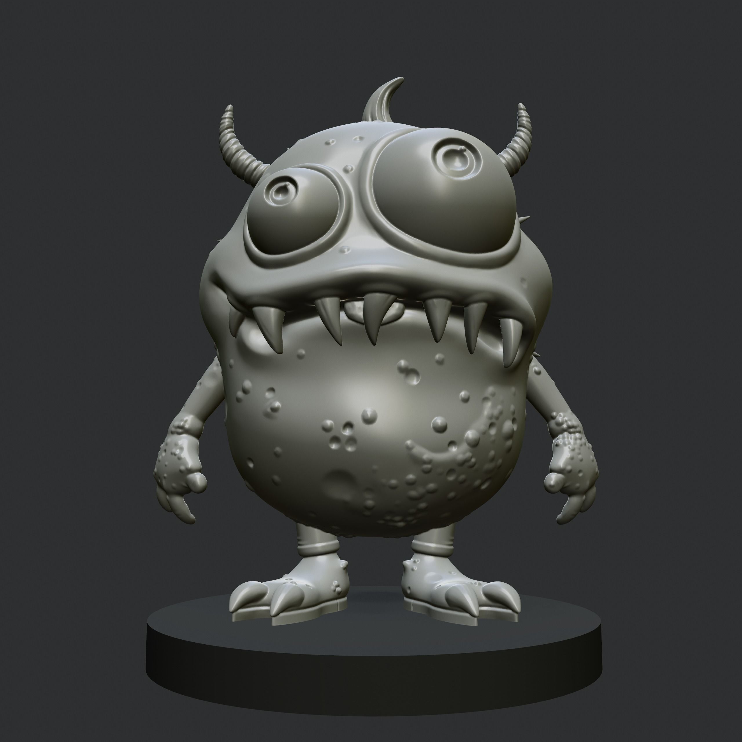 Mossy  3D print model_8