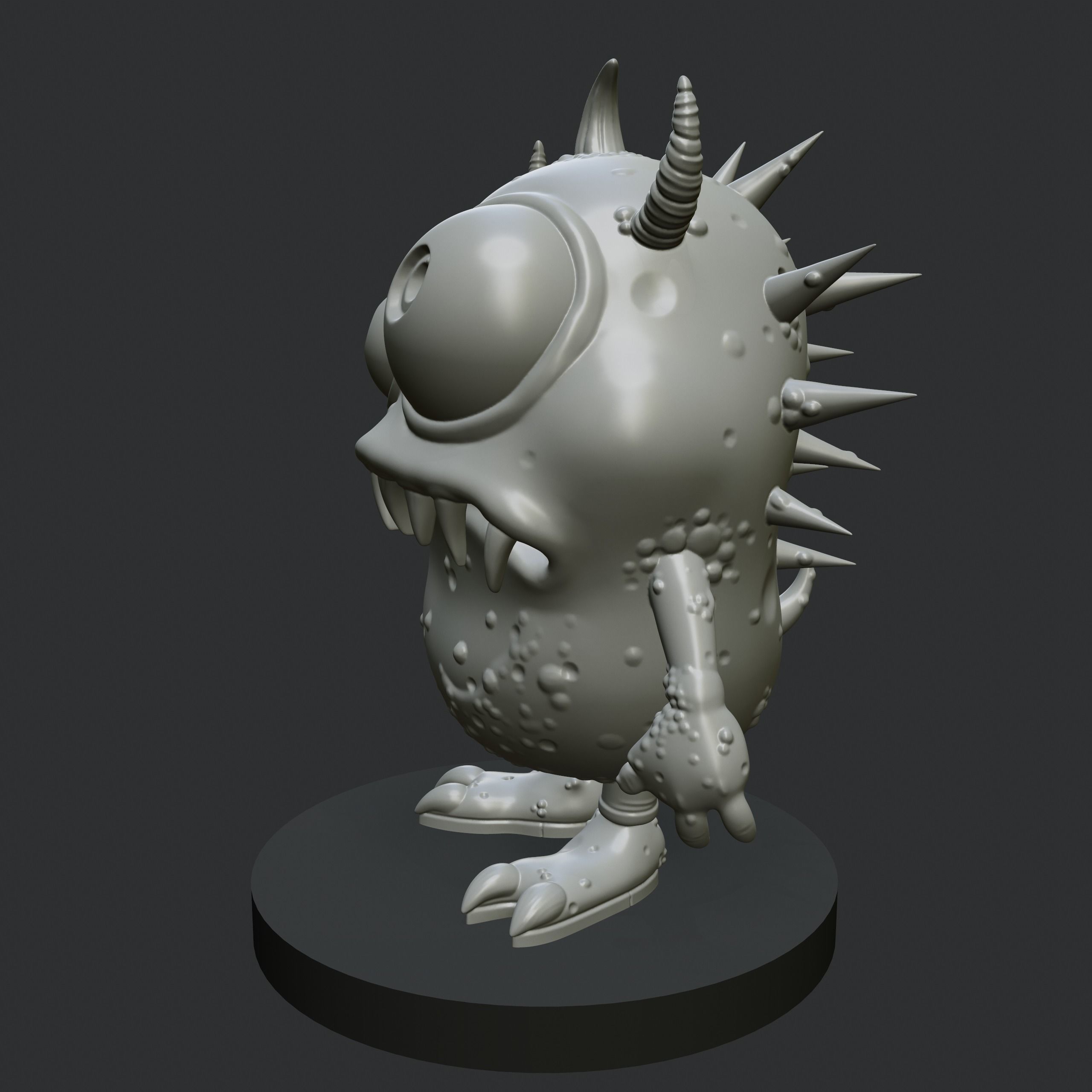 Mossy  3D print model_5