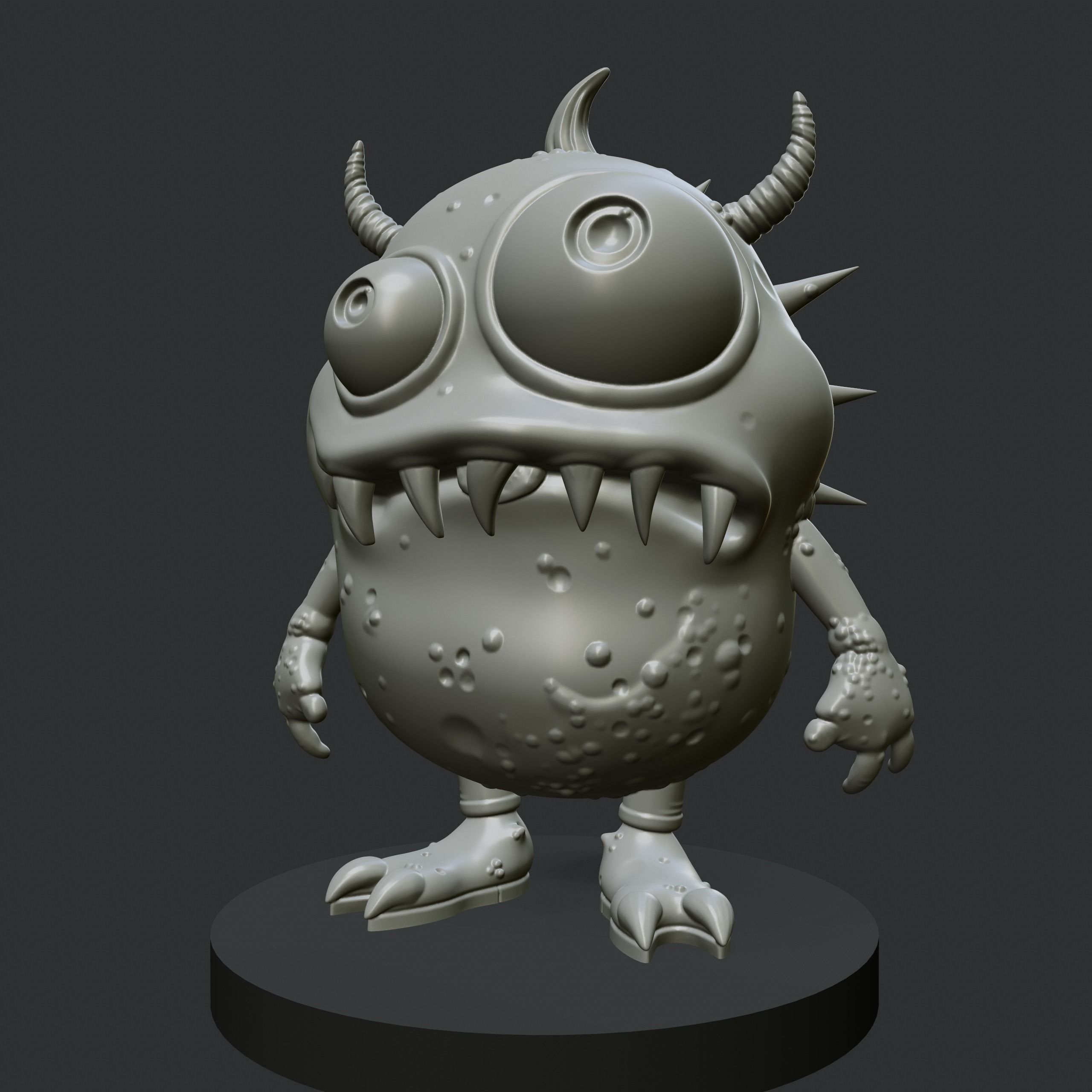 Mossy  3D print model_6