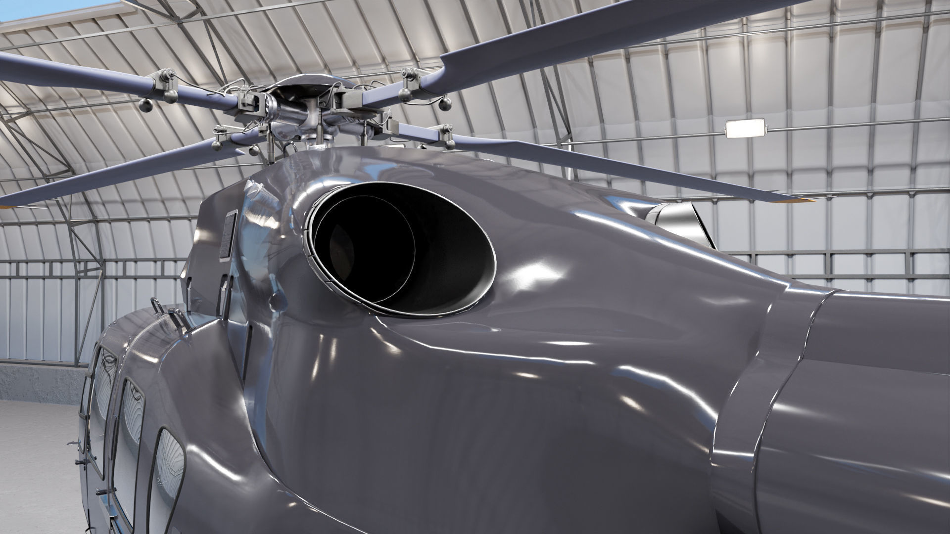 Airbus Helicopter H145 3D model_9