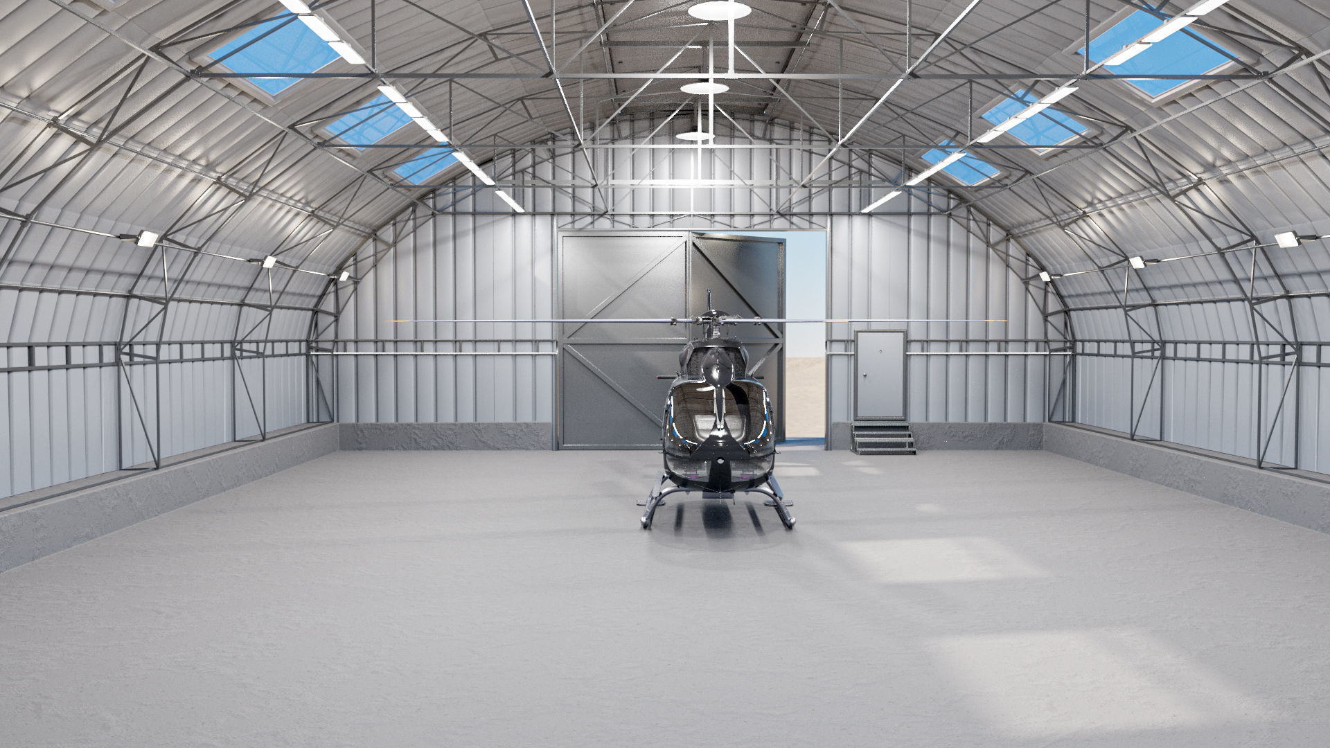 Airbus Helicopter H145 3D model_1