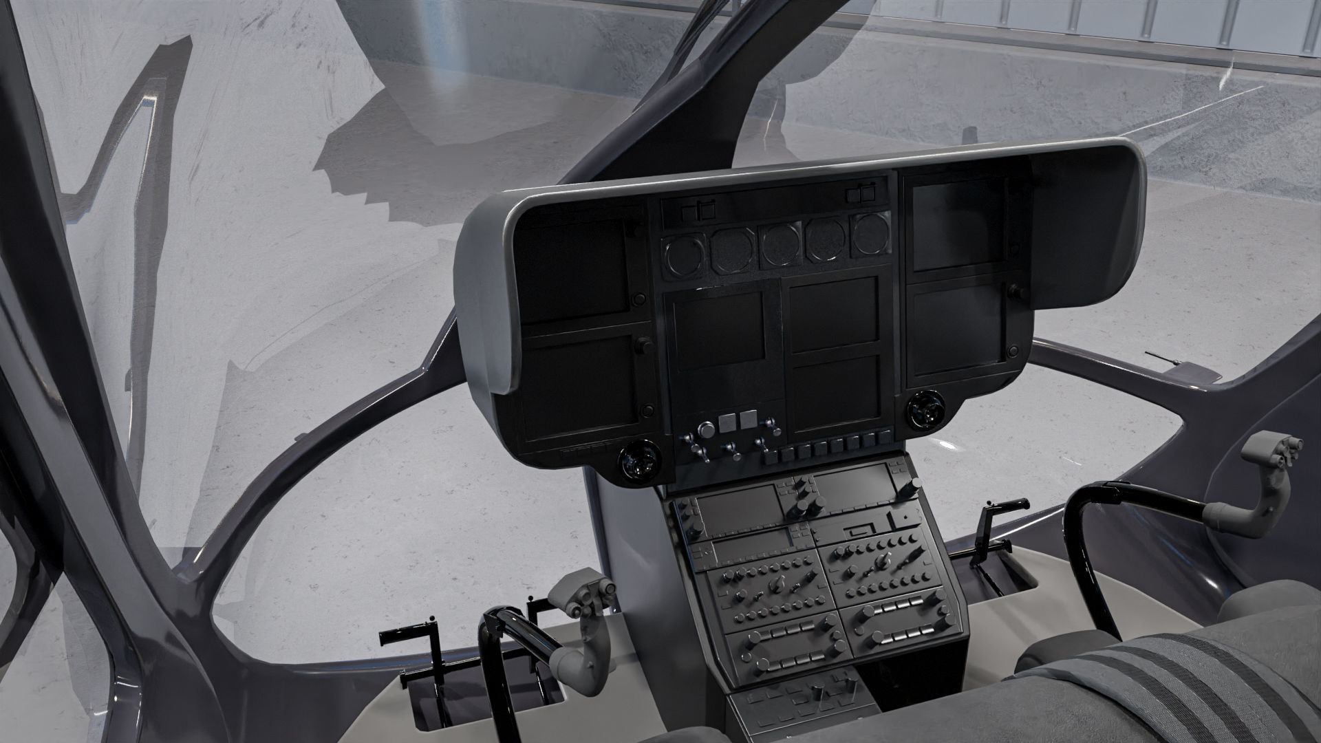 Airbus Helicopter H145 3D model_11