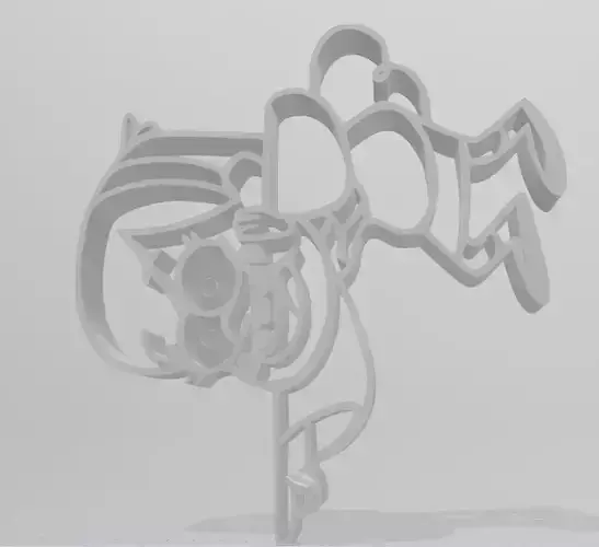 3D MODEL CUTTER MABEL GRAVITY FALLS 