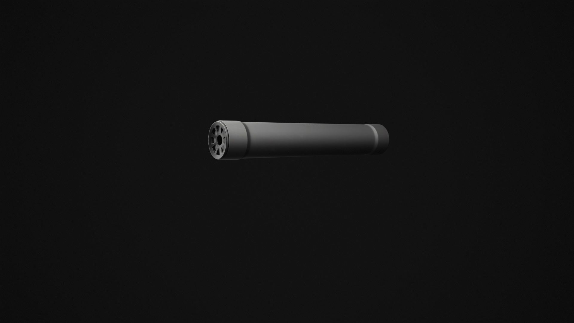 Sig Sauer SRD22X Suppressor Low-poly 3D model_11