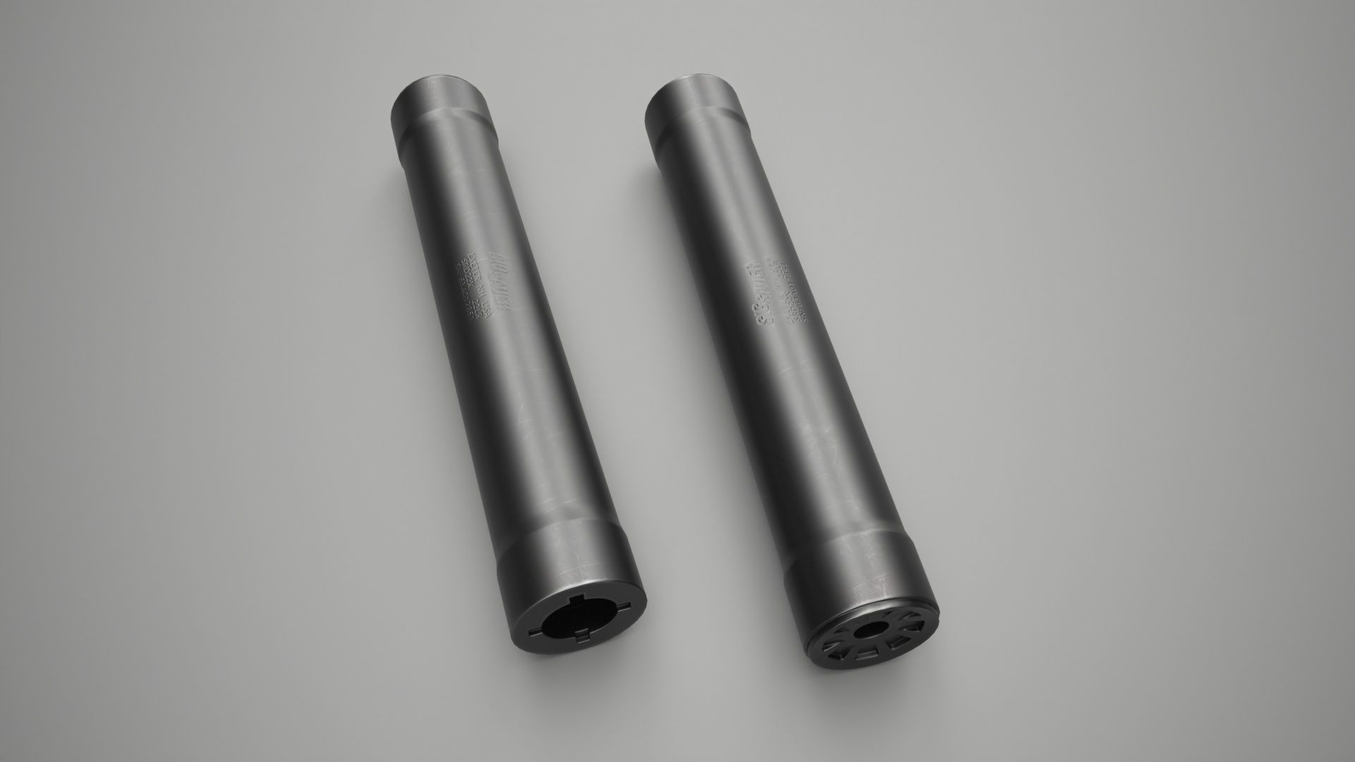 Sig Sauer SRD22X Suppressor Low-poly 3D model_2