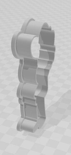 3D MODEL CUTTER COOKIE DIPPER GRAVITY FALLS  3D print model_1