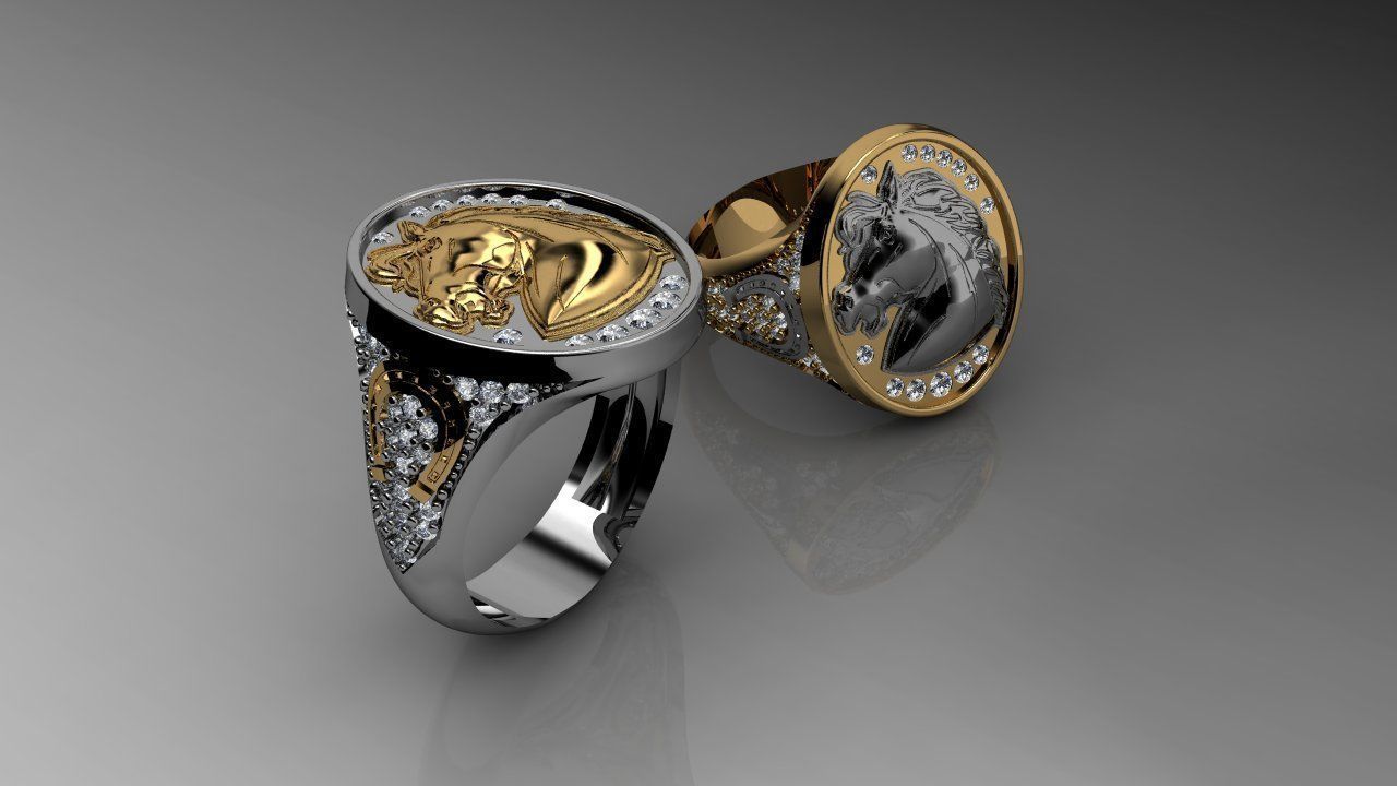 Ring Horse 17 3D print model_18