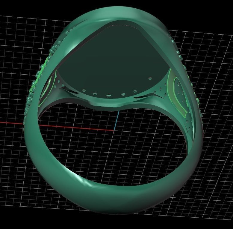 Ring Horse 17 3D print model_14