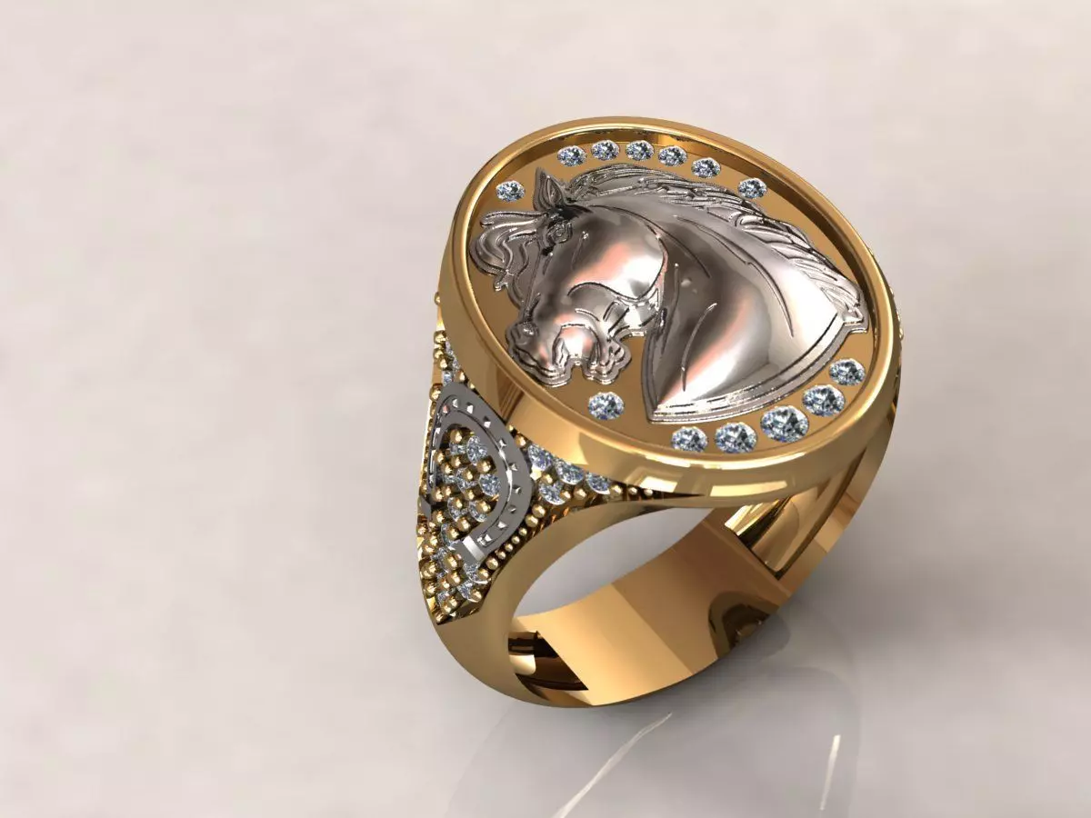 Ring Horse 17 3D print model_0