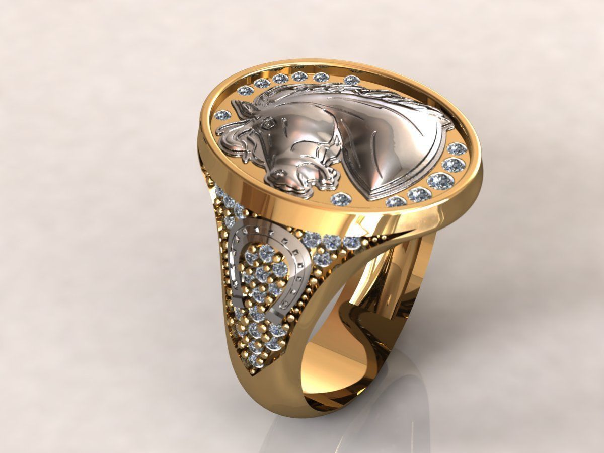 Ring Horse 17 3D print model_1