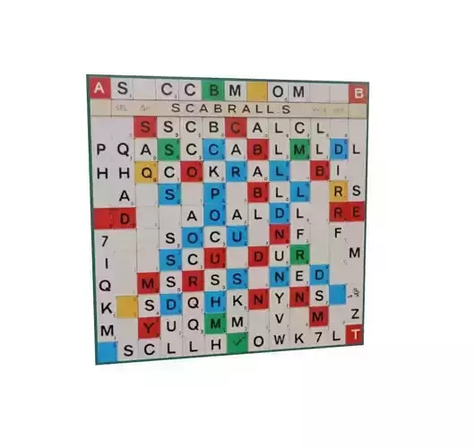 Scrabble Board Game