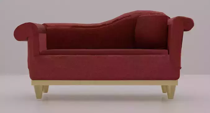 Red sofa