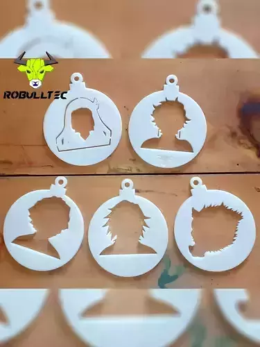 Christmas Ball Demon Slayer 3D print model