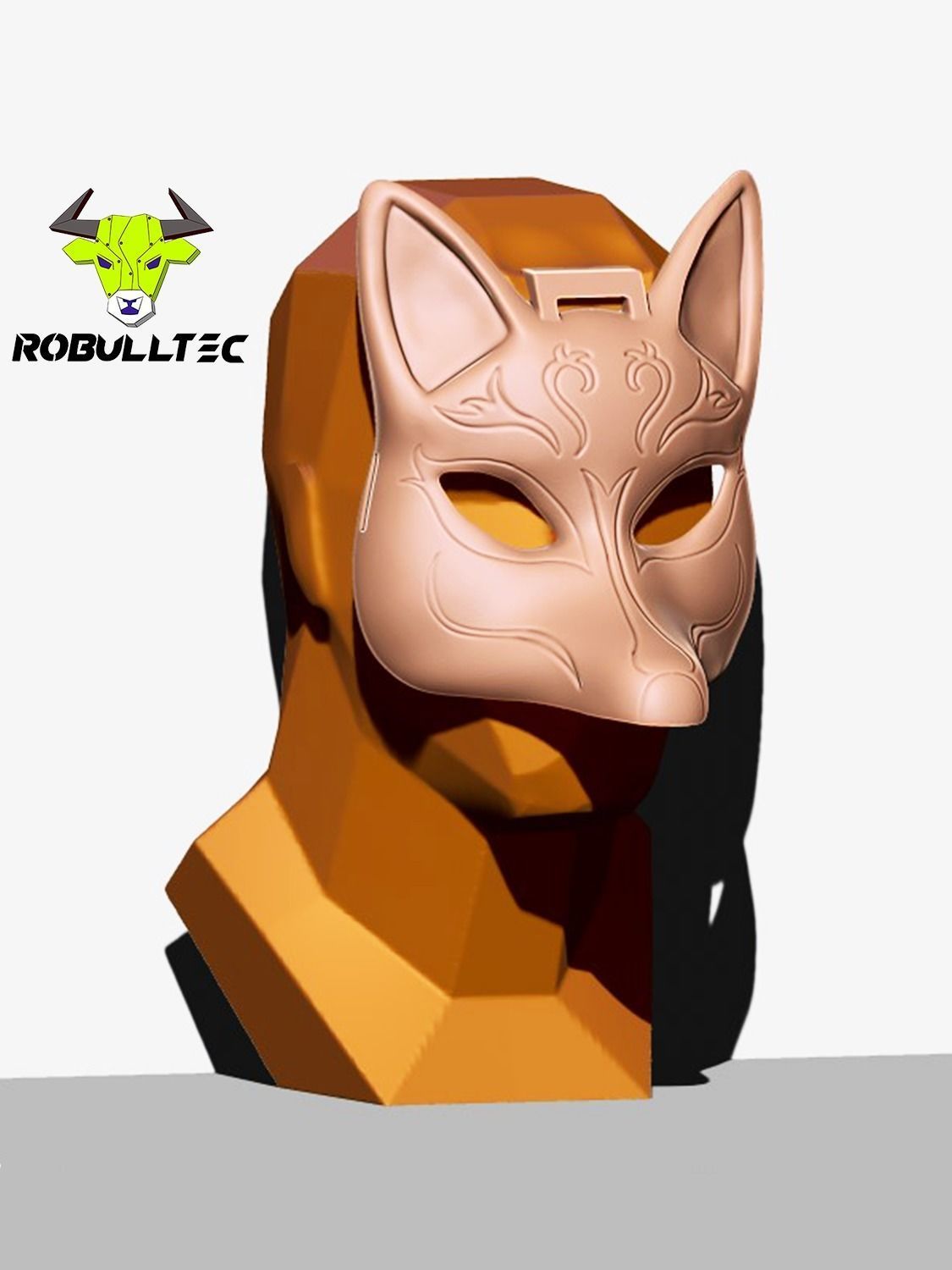 Wolf Mask 3D print model_1