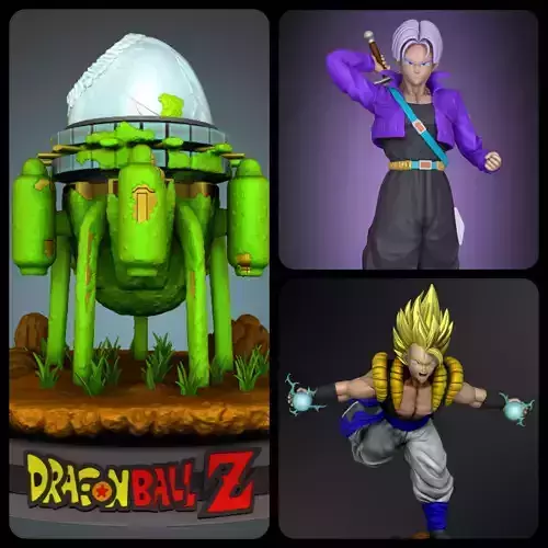 Dragon Ball pack 2 3D Model Collection