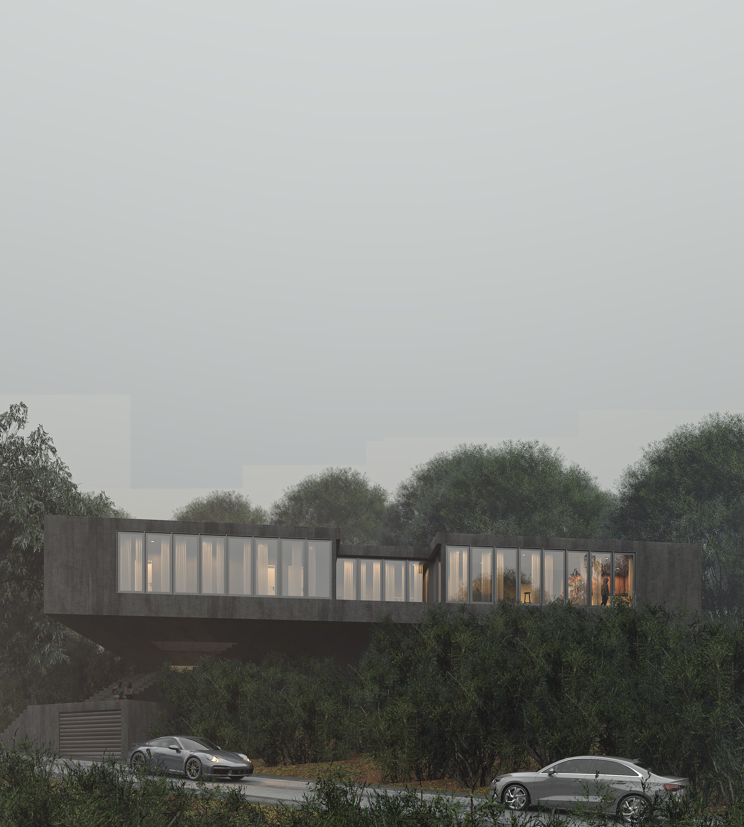 sketchup vray render scene 3D model | CGTrader