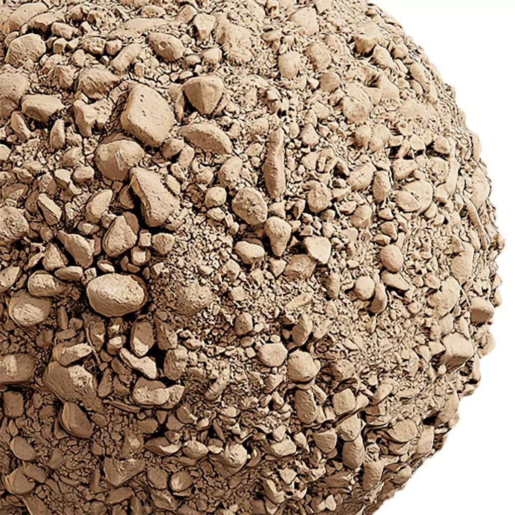 Gravel Seamless Texture 2K - EXR 5 - JPG 5 Texture Texture_0