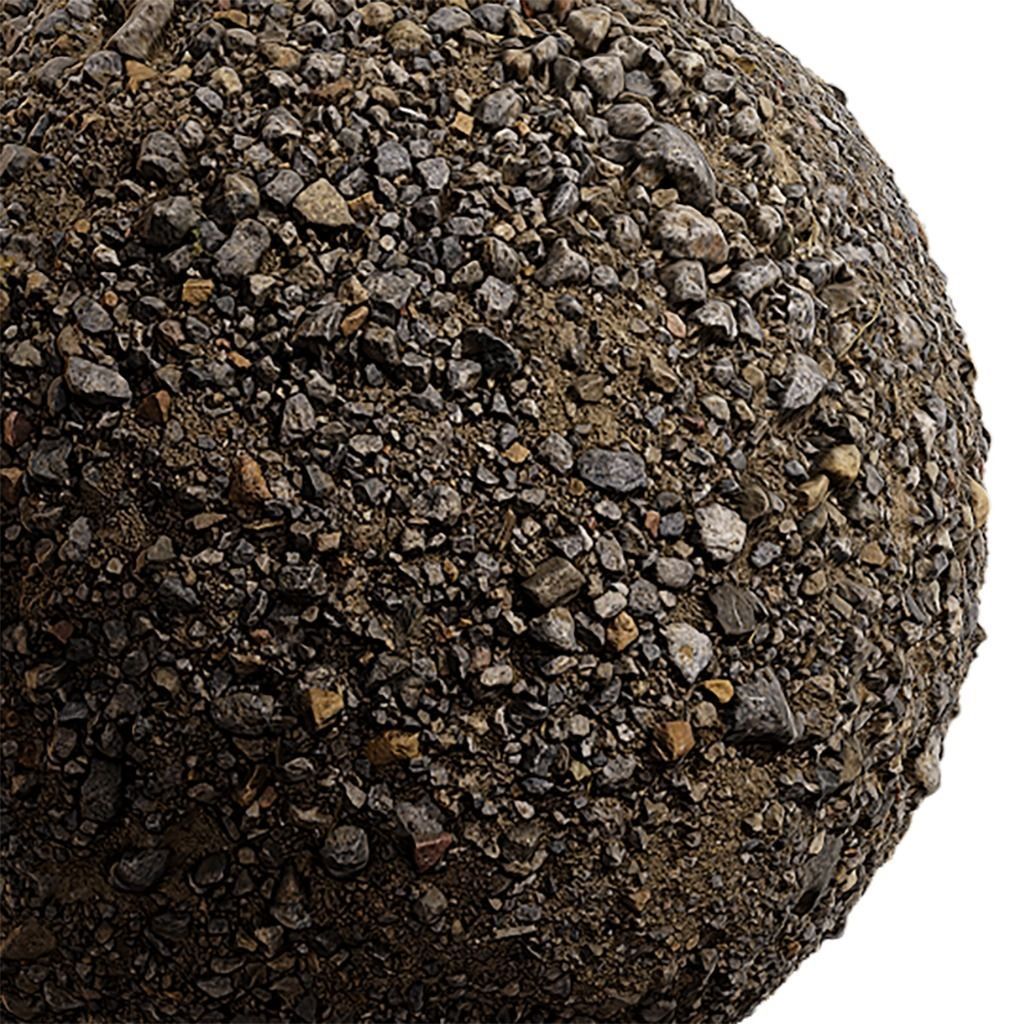 Gravel Seamless Texture 2K - EXR 5 - JPG 5 Texture Texture_4