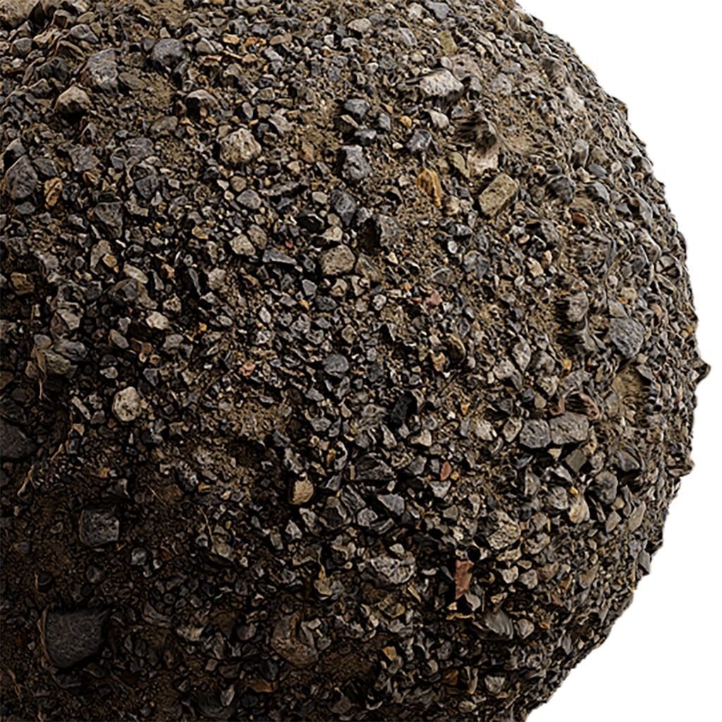 Gravel Seamless Texture 2K - EXR 5 - JPG 5 Texture Texture_3