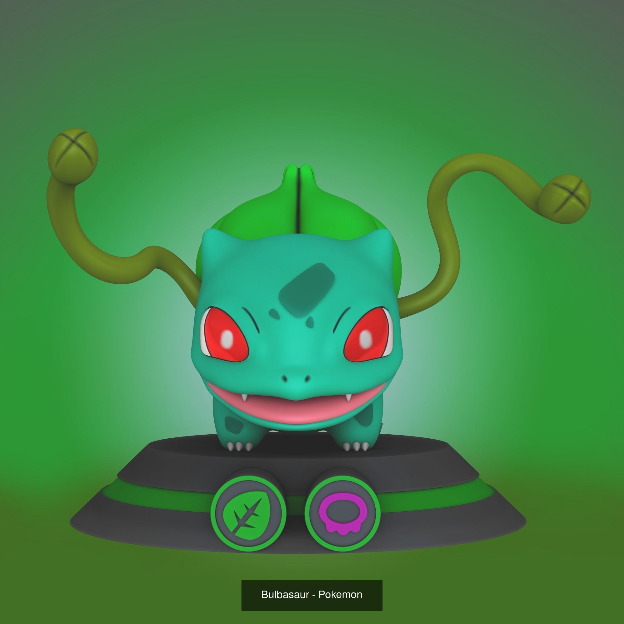 Pokemon pack 1 3D Model Collection_4