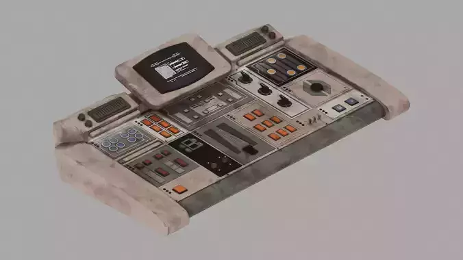 Spaceship Control Panel A - Star Wars