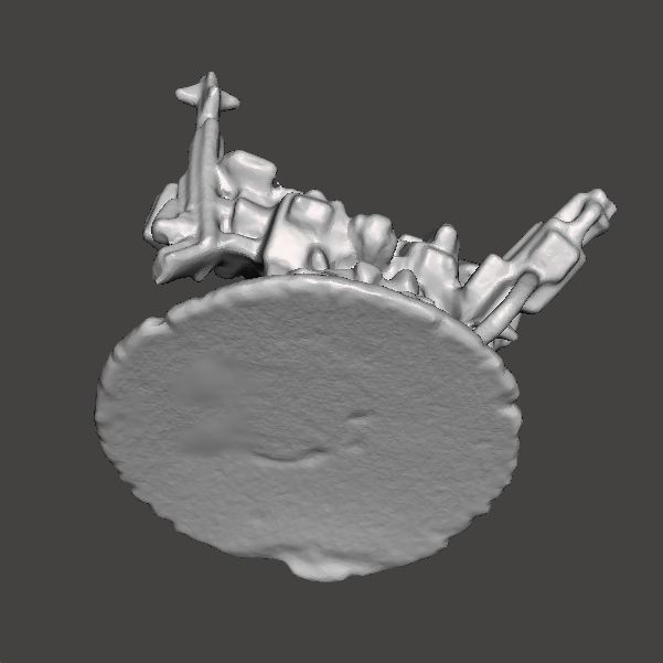 6MM SCALE HEAVY WALKER MECH MINIATURE MODEL FOR SCIFI GAMES 3D print model_5