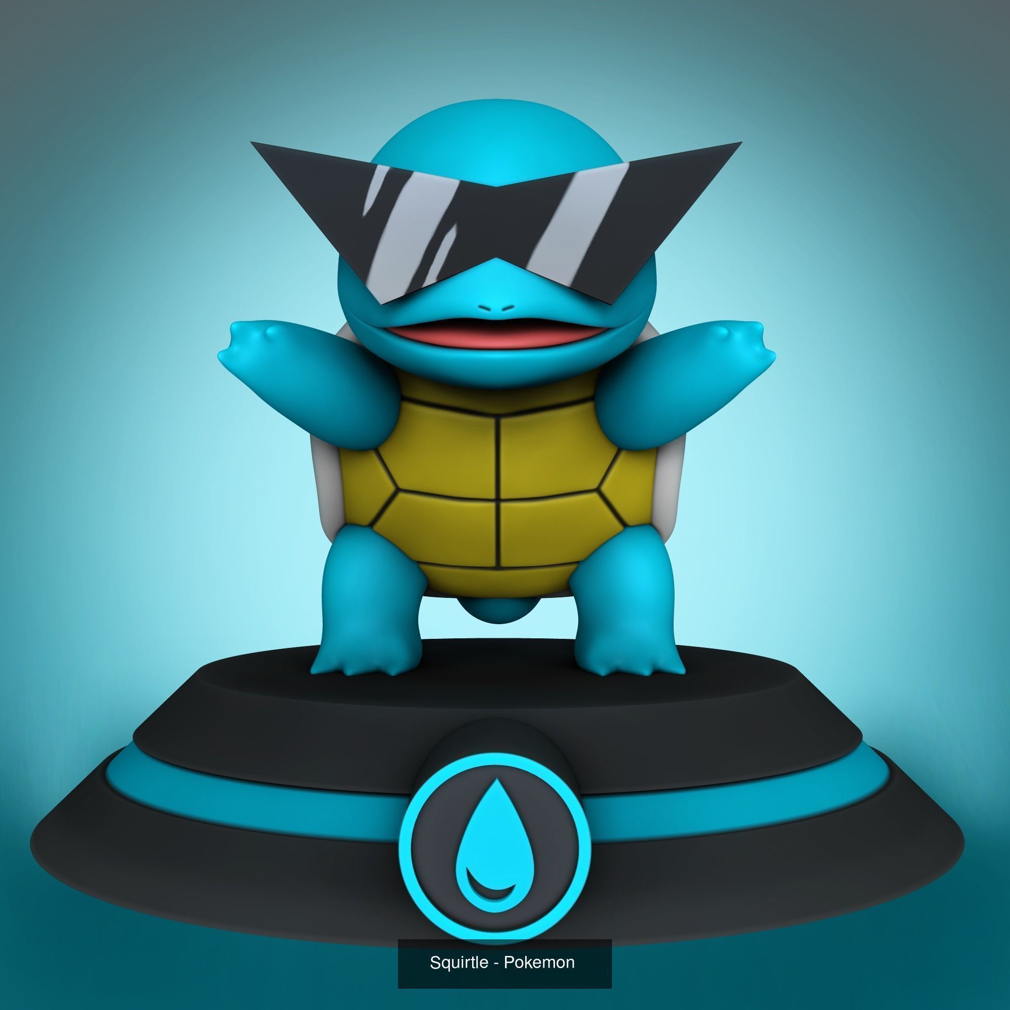 Pokemon pack 2 3D Model Collection_3