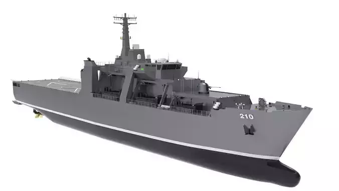 RSS Presistence 209 Low-poly 3D model