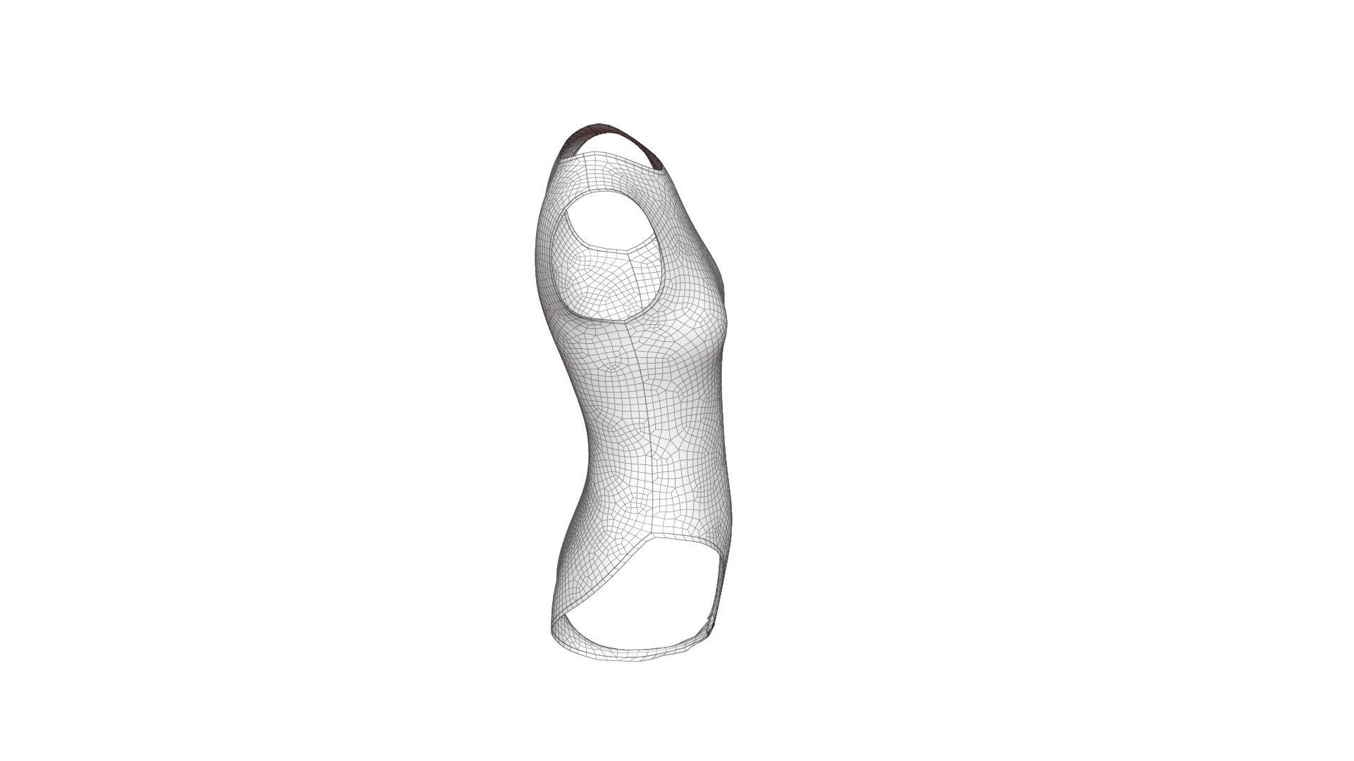 Swimsuit 3D model_19
