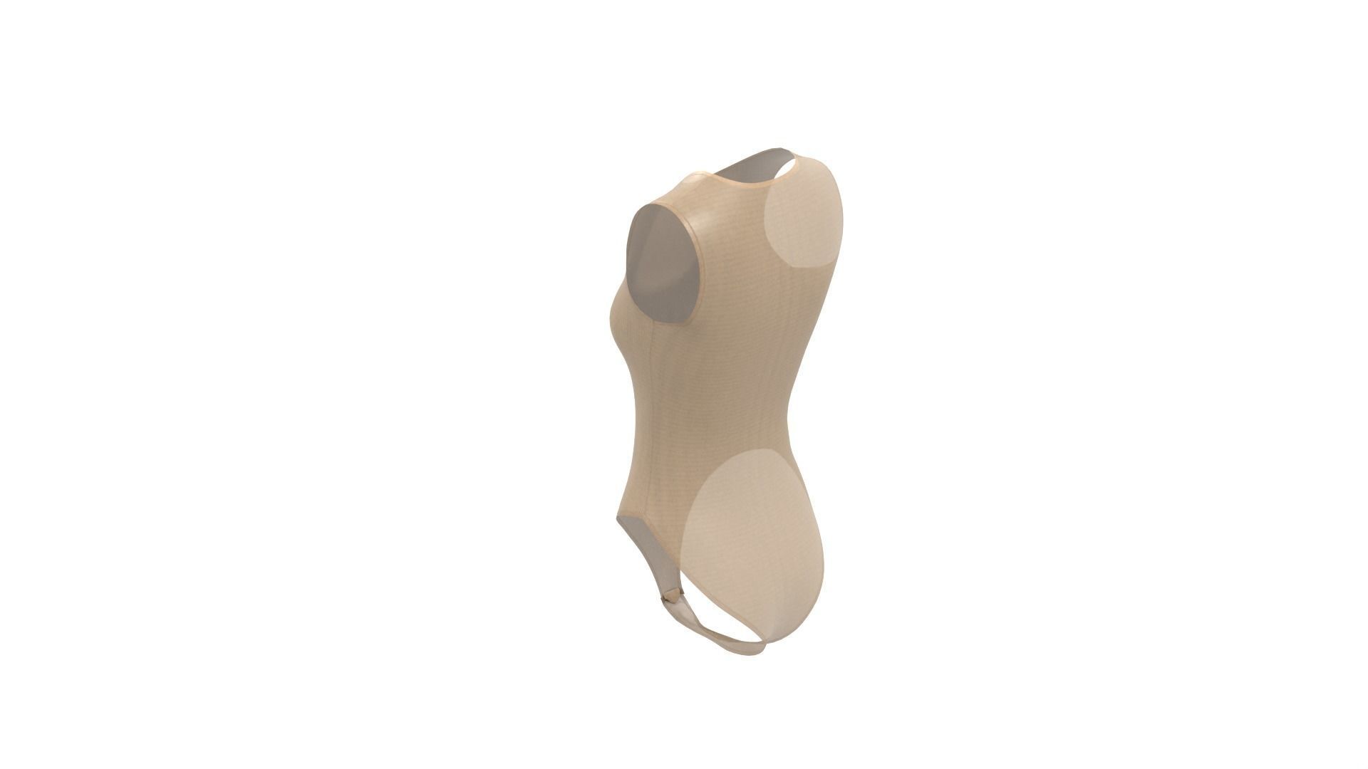 Swimsuit 3D model_4