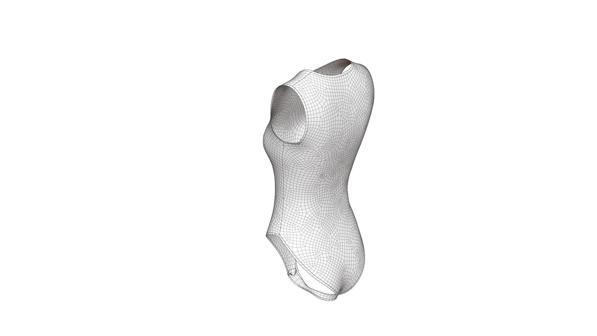 Swimsuit 3D model_17