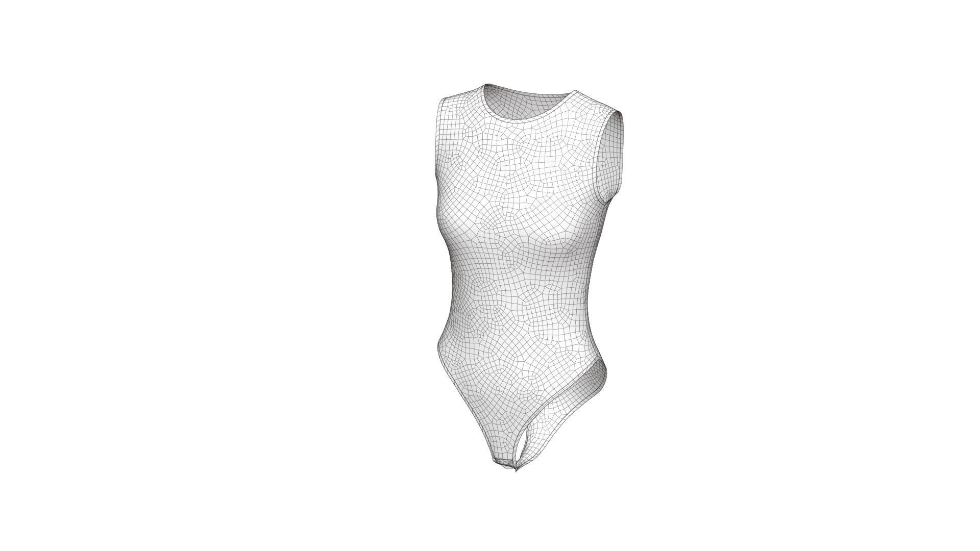 Swimsuit 3D model_14