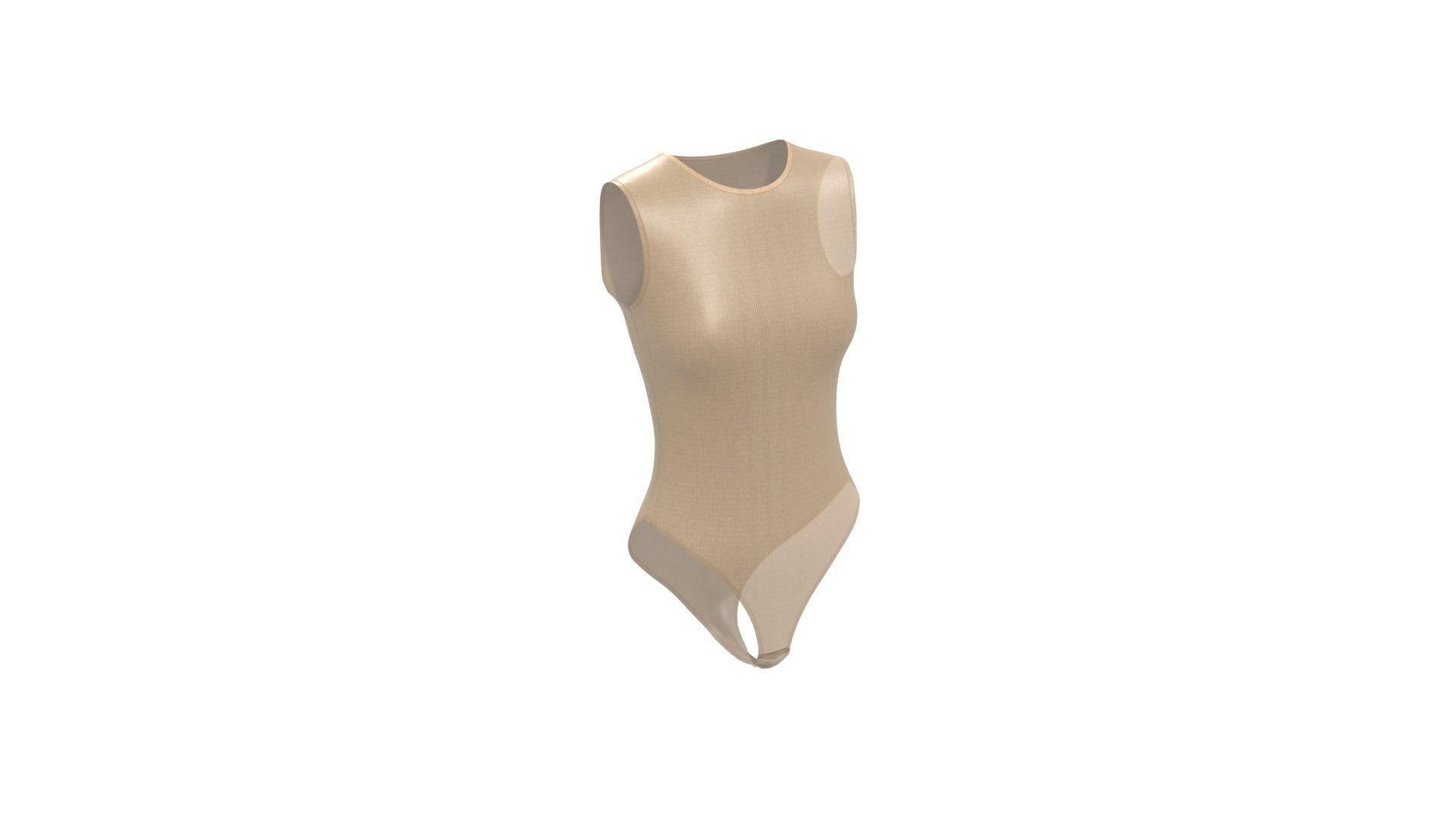 Swimsuit 3D model_8