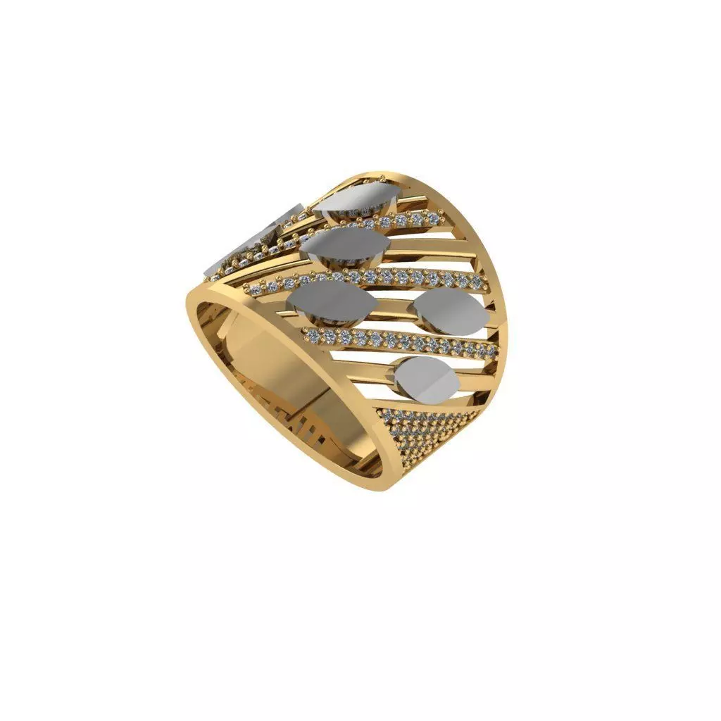 custom ring 3D print model