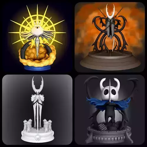 Hollow Knight pack 3D Model Collection