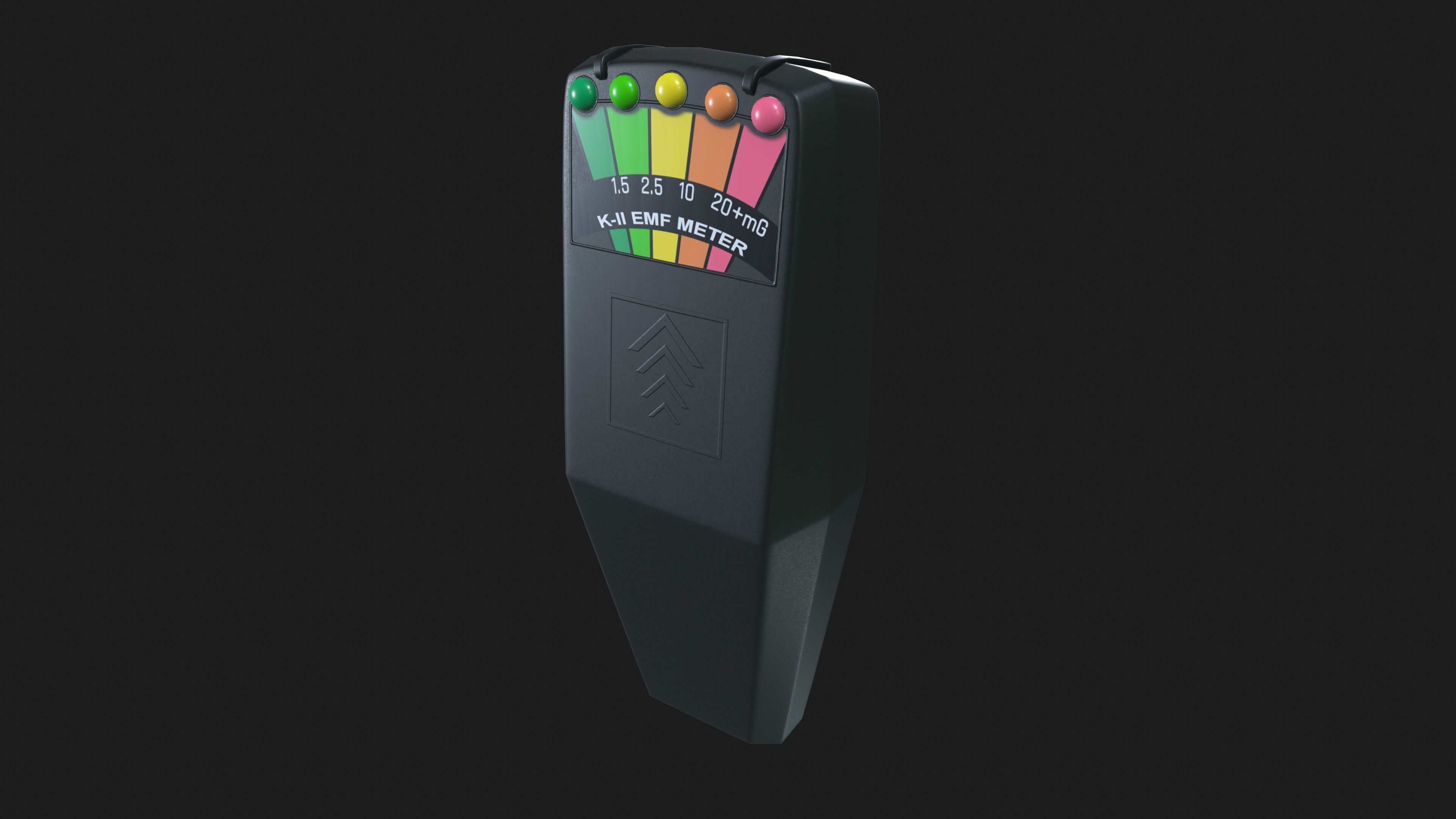 EMF Meter Low-poly 3D model_1