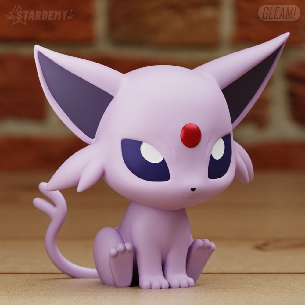 Espeon Chibi Fanart 2 models Cute 3D print model_4